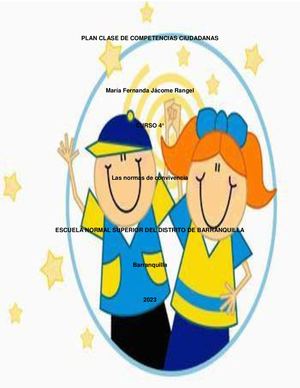 Plan Clase De Competencias Ciudadanas