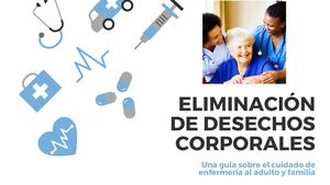 Eliminación de Desechos Corporales