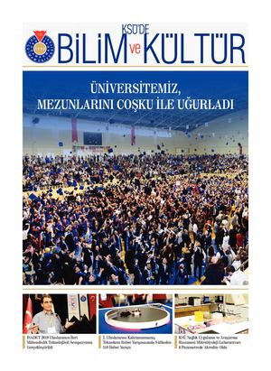 Ksu Bilim Ve Kültür Dergisi E