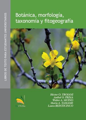 Botánica, Morfología, Taxonomía, Y Fitogeografía