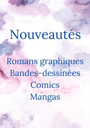 Livret Nouveautés BD Rentrée 2023