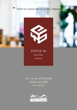 ESPACE 46, tiers-lieu Issoire