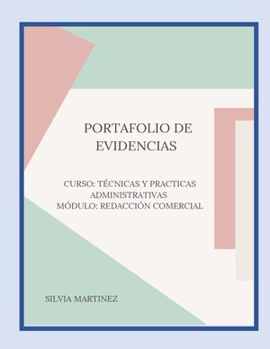 Portafolio Redacción Comercial Módulo 2 Trabajo Final