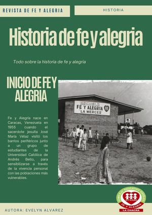Historia De Fe Y Alegria