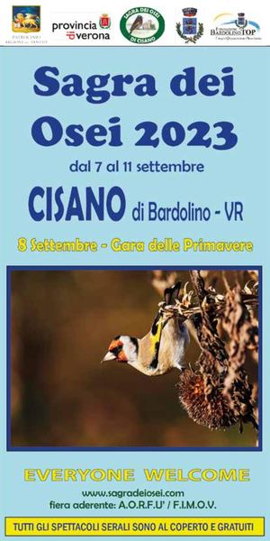 SAGRA DEI OSEI 2023 Libretto