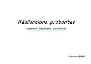 Travaux Graphiques VB