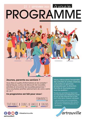 À vous le programme ! - Septembre 2023