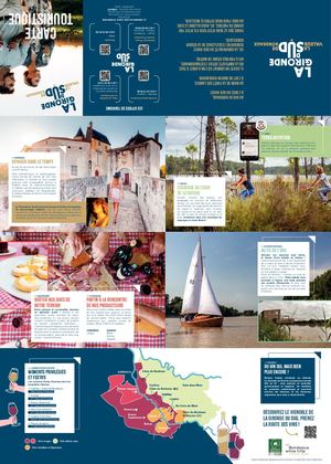 Carte La Gironde du Sud 2023