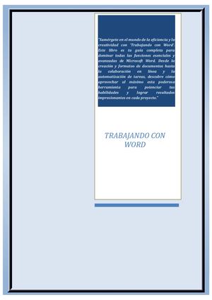 Trabajando Con Word