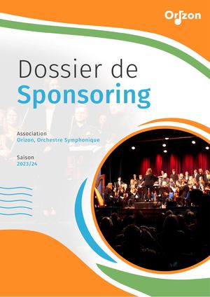 In Orizon | Dossier De Sponsoring