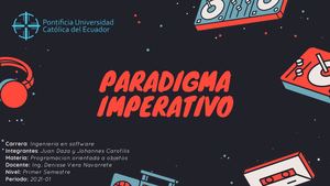 Paradigma Imperativo