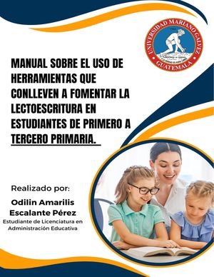 Manual De Lectoescritura