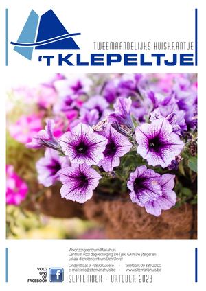 Klepeltje September - Oktober 2023