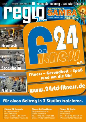 regio2go Kronach Coburg Bad Staffelstein - Sept/Okt 2023