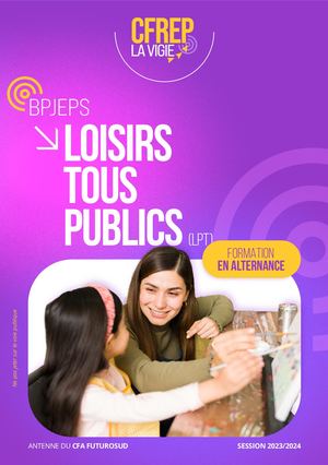 BPJEPS LTP APP 2023 2024