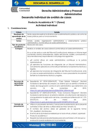 Derecho Administrativo Y Procesal Administrativo pa1