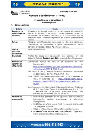 Derecho Mercantil PA1