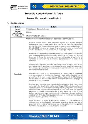 Derecho Procesal Civil I PA 1