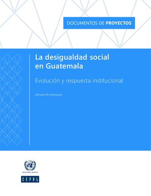 Desigualdad Social En Guatemala