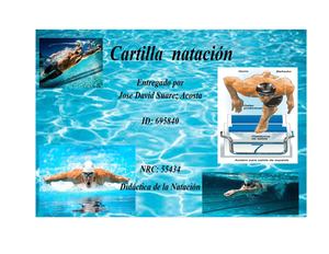 Cartilla Natación 2023
