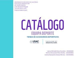 Catálogo Técnicas De Formas Visuales Janice Pérez Camila Solares Krishna Perez