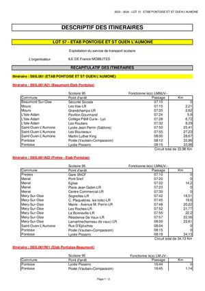 Lot 57 Site Etab Pontoise St Ouen L'aumone