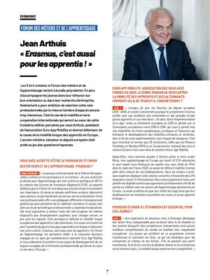 Forum des métiers et de l'apprentissage - Edition 2023 parrainée par Jean Arthuis