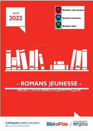 Sélection Romans Jeunesse 2022 Modifiée