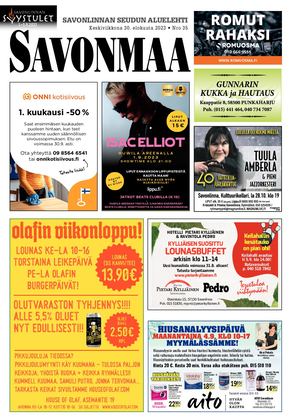 Savonmaa 35 30.8.2023