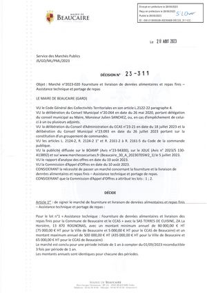 Fichier Parution Des Décisions 23 311 Et 23 312 Du 28 08 2023