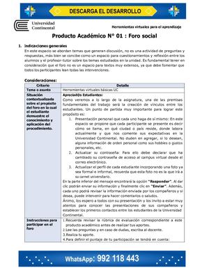 Herramientas Virtuales Para El Aprendizaje PA1