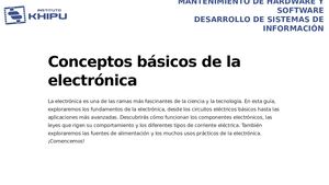 S9 Conceptos Basicos De La Electronica