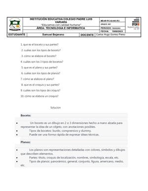 Membrete Institución Educativa Colegio Padre Luis Variara