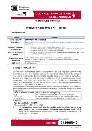 Finanzas Corporativas 2 P.A 1