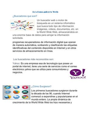 Navegadores Y Buscadores Web
