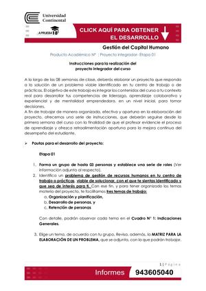 Gestion Del Capital Humano P.A 1