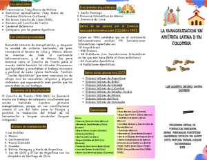 La Evangelización En América Latina Y En Colombia (1)