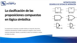 S3 Clasificacion De Las Proposiciones Compuestas