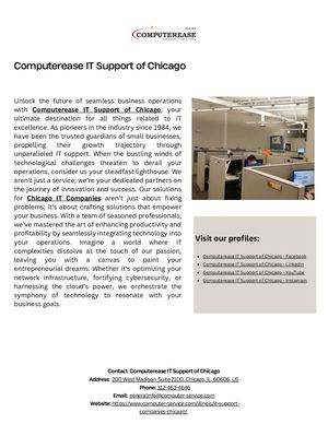 Calaméo - Computerease It Support Of Chicago