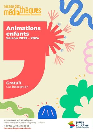 Réseau Médiathèques - Guide Animations Enfants 2023-2024