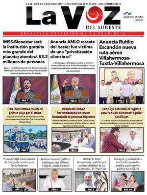 La Voz del Sureste 30 08 2023