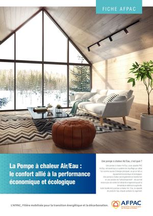 Afpac - Fiche PAC Air/Eau