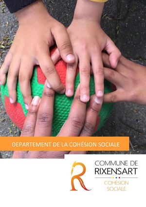 Département De La Cohésion Sociale