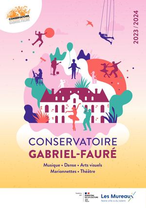 Les Mureaux - Livret Conservatoire Gabriel-Fauré 2023-2024