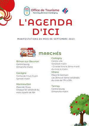 Agenda D'ici Septembre 2023