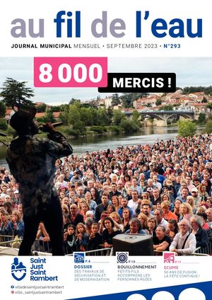 Fil De L'eau N°293 Septembre 2023