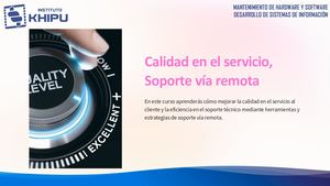 S50 Calidad En El Servicio Soporte Via Remota