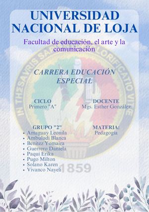 Actividades Preoperacional