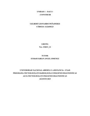 Fase 1 – Construir