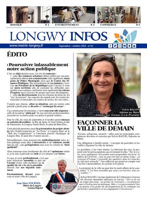 Longwy Info n°22 - Septembre Octobre 2023
